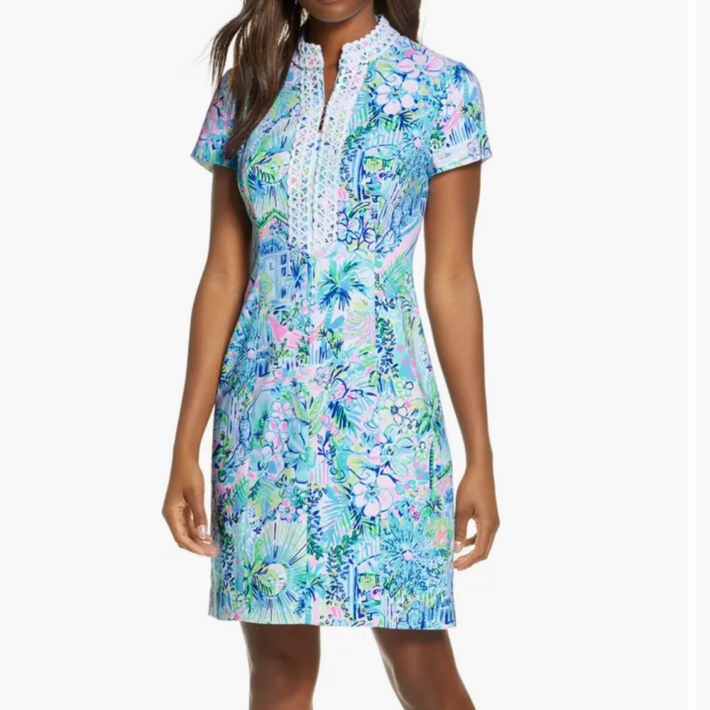 Lilly Pulitzer Pastel Floral Dress